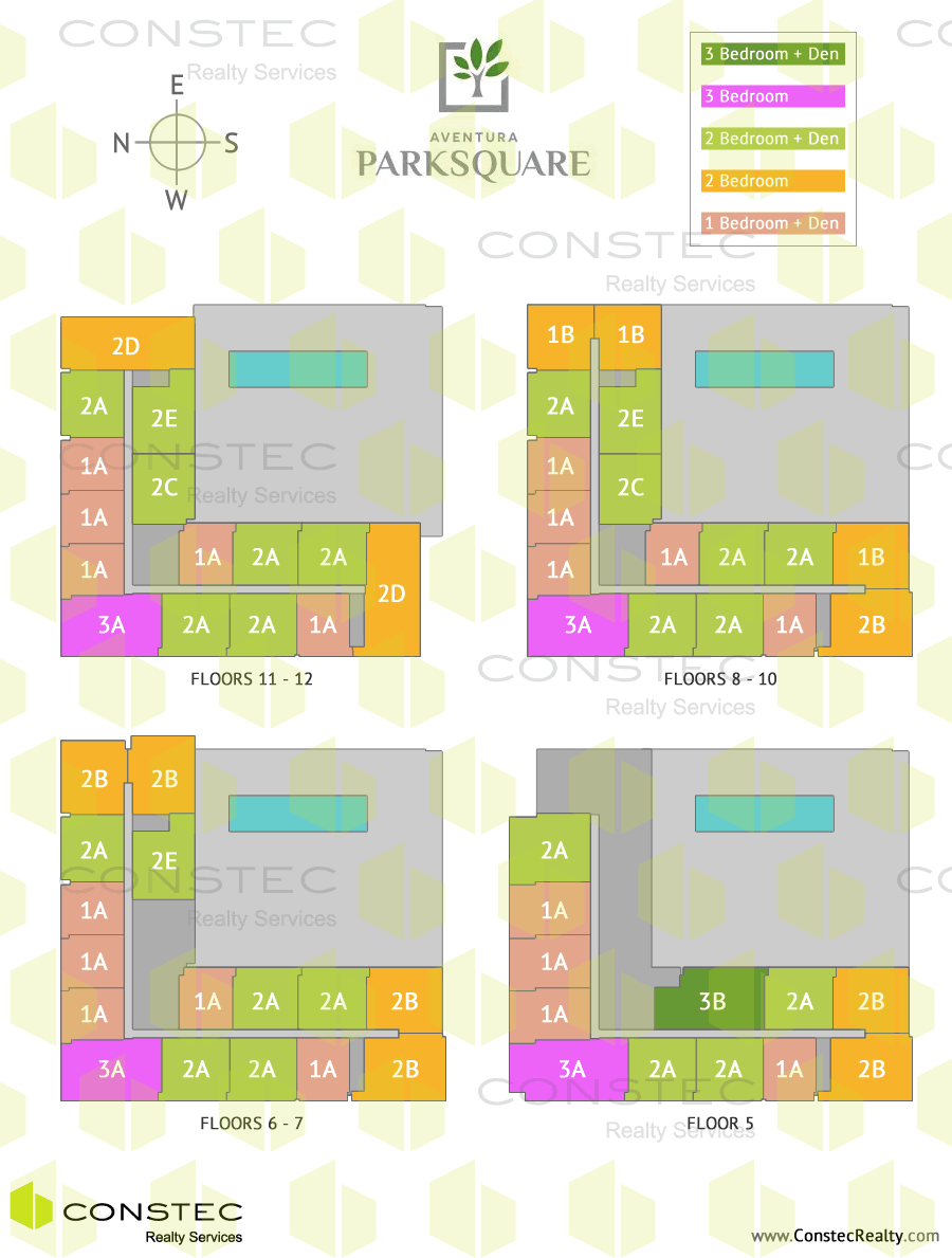 Aventura Park Square Site/Key Plan