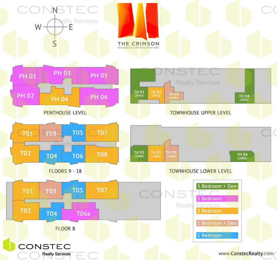 The Crimson Site/Key Plan