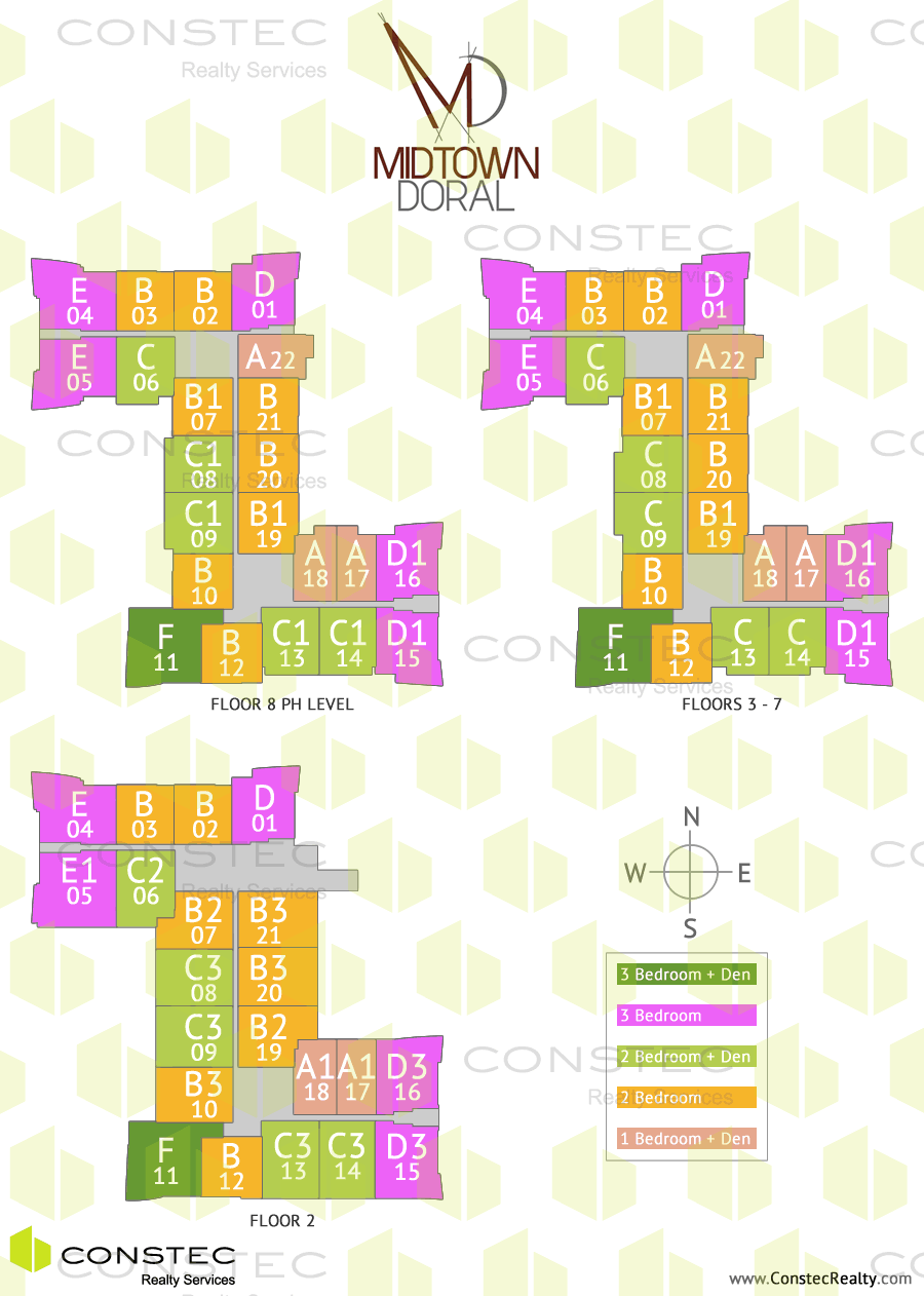 Midtown Doral Site/Key Plan