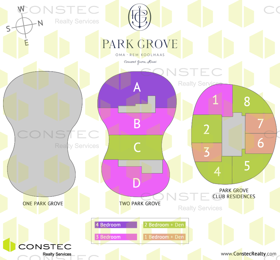 Park Grove Site/Key Plan