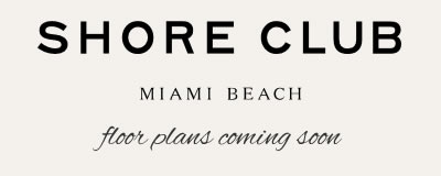 Shore Club Miami Beach Site/Key Plan