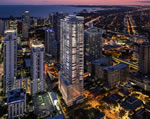 Brickell Flatiron - Exterior Rendering