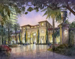 Estates at Acqualina - Entrance Rendering