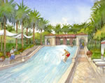 Estates at Acqualina - Flowrider Rendering