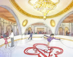 Estates at Acqualina - Ice Skating Rink Rendering