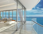 Fendi Chateau - Living/Balcony Rendering