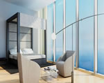 Porsche Design Tower - Bedroom